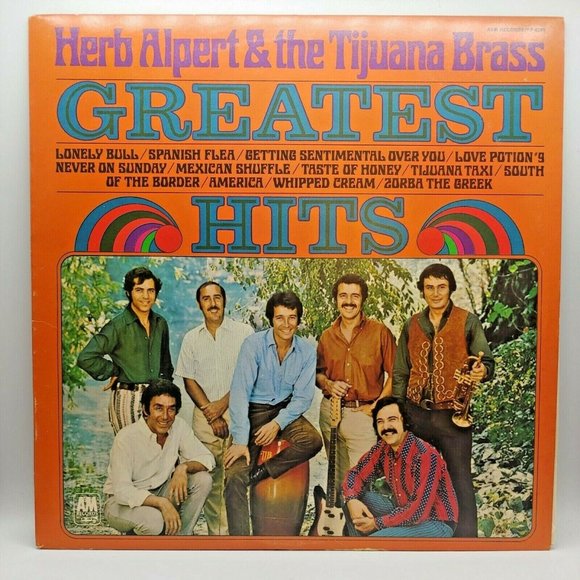 Media Greatest Hits Herb Alpert And The Tijuana Brass Vintage Vinyl